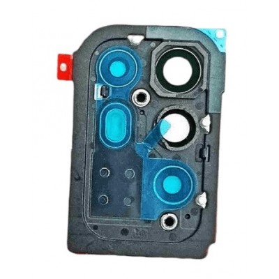 Camera Lens Glass With Frame For Oppo F19 Pro Plus 5g White By - Maxbhi Com
