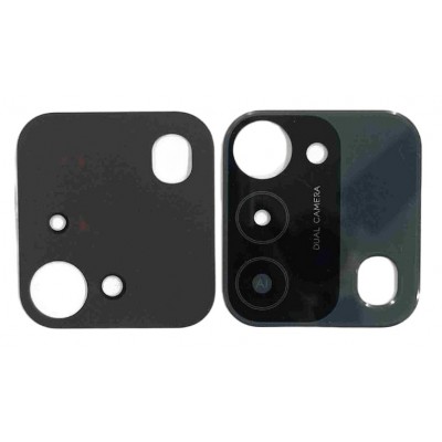 Camera Lens Glass With Frame For Tecno Spark Go 2022 Silver By - Maxbhi Com