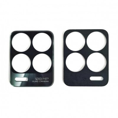 Camera Lens Glass With Frame For Realme 8 White By - Maxbhi Com