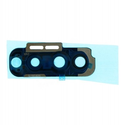 Camera Lens Glass With Frame For Oneplus 7t Pro Black By - Maxbhi Com