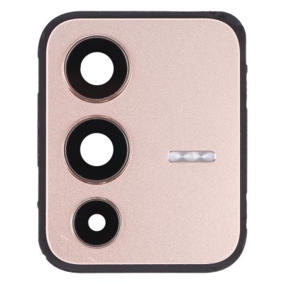 Camera Lens Glass With Frame For Vivo V23 Pro Gold By - Maxbhi Com