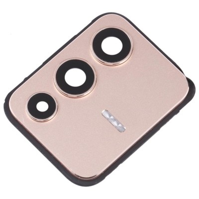 Camera Lens Glass With Frame For Vivo V23 Pro Gold By - Maxbhi Com