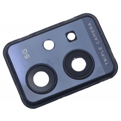 Camera Lens Glass With Frame For Vivo Y75 5g Blue By - Maxbhi Com