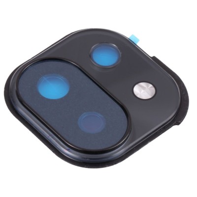 Camera Lens Glass With Frame For Xiaomi Mi 11 Lite Black By - Maxbhi Com