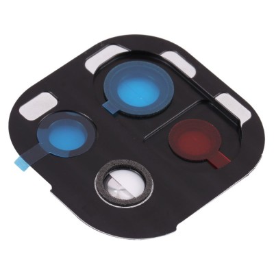 Camera Lens Glass With Frame For Xiaomi Mi 11 Lite Black By - Maxbhi Com