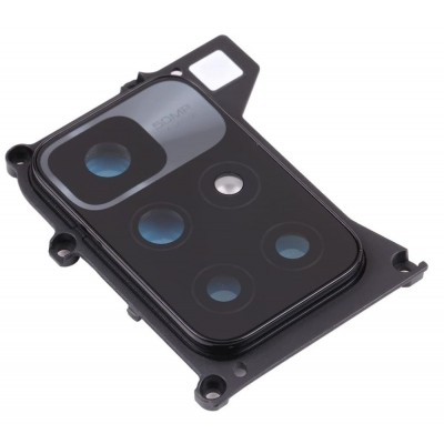 Camera Lens Glass With Frame For Xiaomi Redmi 10 Prime Black By - Maxbhi Com