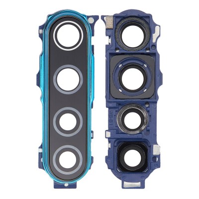 Camera Lens Glass With Frame For Xiaomi Redmi Note 8 Blue By - Maxbhi Com