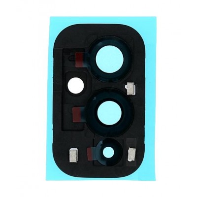 Camera Lens Glass With Frame For Oneplus 9 Black By - Maxbhi Com