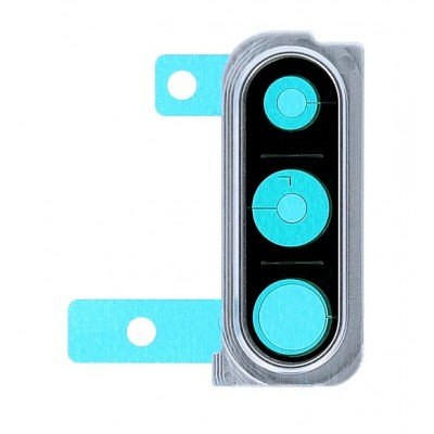 Camera Lens Glass With Frame For Samsung Galaxy A30s White By - Maxbhi Com