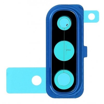 Camera Lens Glass With Frame For Samsung Galaxy A50 Blue By - Maxbhi Com