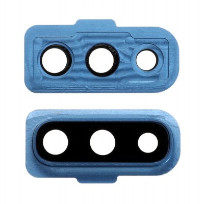 Camera Lens Glass With Frame For Samsung Galaxy A70 Blue By - Maxbhi Com