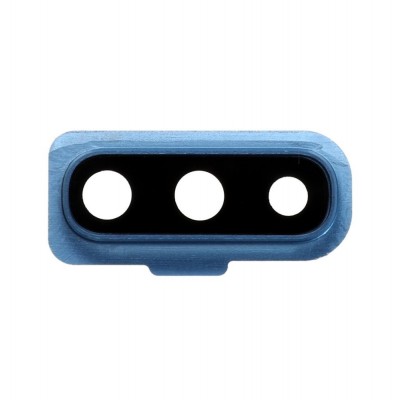 Camera Lens Glass With Frame For Samsung Galaxy A70 Blue By - Maxbhi Com
