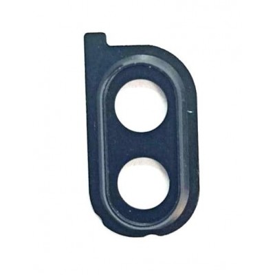 Camera Lens Glass With Frame For Samsung Galaxy M10 Black By - Maxbhi Com