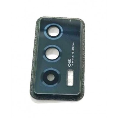 Camera Lens Glass With Frame For Vivo Iqoo 7 India White By - Maxbhi Com