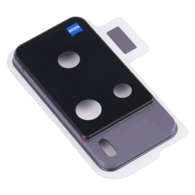 Camera Lens Glass With Frame For Vivo X60 Black By - Maxbhi Com