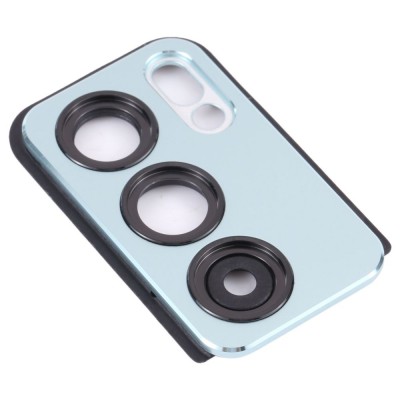 Camera Lens Glass With Frame For Oppo Reno6 White By - Maxbhi Com