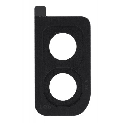 Camera Lens Glass With Frame For Samsung Galaxy A20 Black By - Maxbhi Com