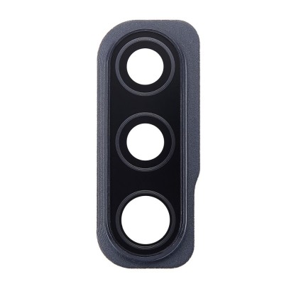 Camera Lens Glass With Frame For Samsung Galaxy A50s Black By - Maxbhi Com