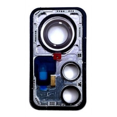Camera Lens Glass With Frame For Xiaomi 12 Pro Blue By - Maxbhi Com