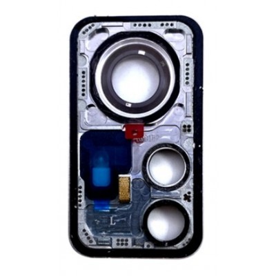 Camera Lens Glass With Frame For Xiaomi 12 Pro Purple By - Maxbhi Com
