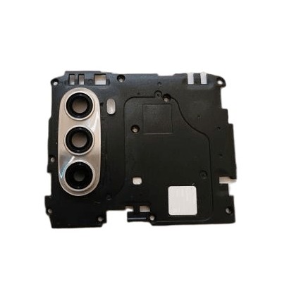 Camera Lens Glass With Frame For Motorola Moto G51 5g White By - Maxbhi Com
