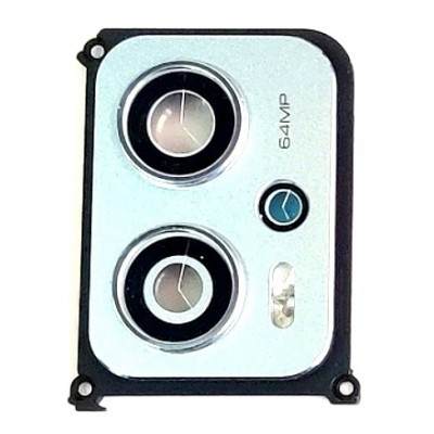 Camera Lens Glass With Frame For Xiaomi Redmi K50i 5g Blue By - Maxbhi Com