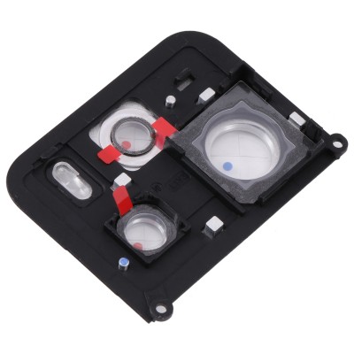 Camera Lens Glass With Frame For Xiaomi Redmi Note 12 Pro Plus 5g White By - Maxbhi Com