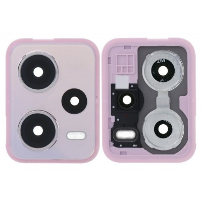 Camera Lens Glass With Frame For Xiaomi Redmi Note 12 Pro Purple By - Maxbhi Com