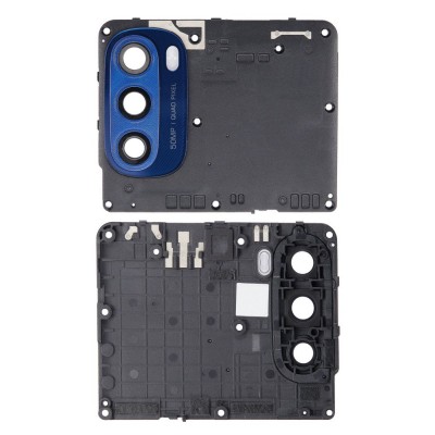 Camera Lens Glass With Frame For Motorola Moto G Stylus 2022 Blue By - Maxbhi Com