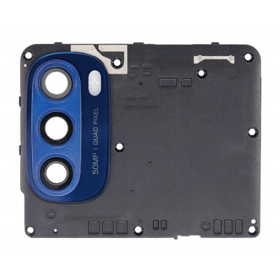 Camera Lens Glass With Frame For Motorola Moto G Stylus 2022 Blue By - Maxbhi Com