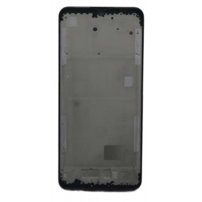 Lcd Frame Middle Chassis For Vivo Y01 Black By - Maxbhi Com