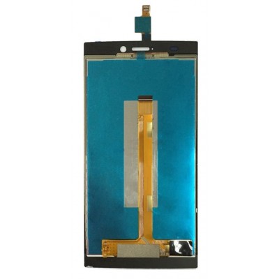 Lcd With Touch Screen For Wiko Ridge 4g Black By - Maxbhi Com