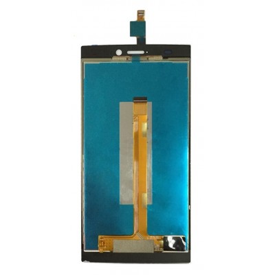 Lcd With Touch Screen For Wiko Ridge 4g White By - Maxbhi Com