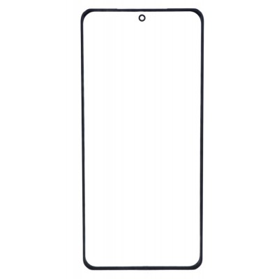 Replacement Front Glass For Oppo Reno 10 Pro 5g Black By - Maxbhi Com
