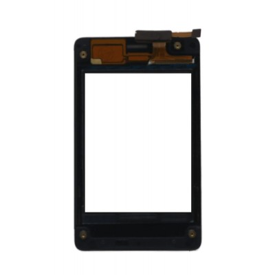 Touch Screen Digitizer For Nokia Asha 502 Dual Sim Black By - Maxbhi Com