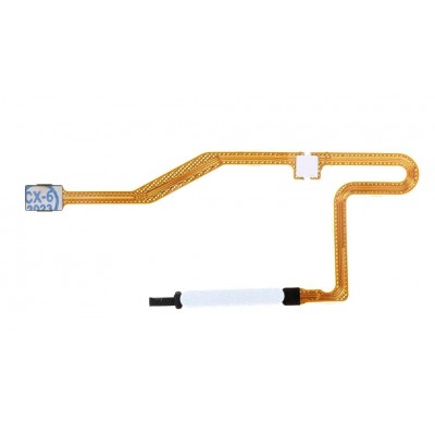 Fingerprint Sensor Flex Cable For Xiaomi Poco X4 Gt White By - Maxbhi Com