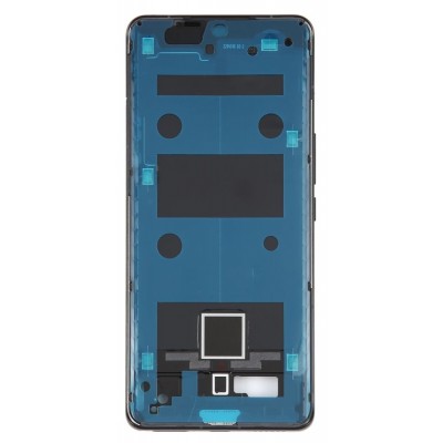 Lcd Frame Middle Chassis For Xiaomi 12s Ultra Black By - Maxbhi Com