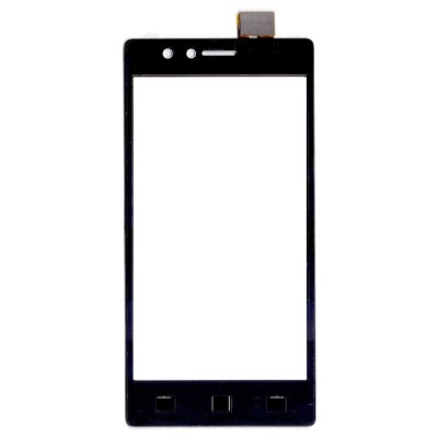 Touch Screen Digitizer For Lava A88 Black By - Maxbhi Com