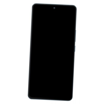 Lcd Frame Middle Chassis For Vivo Iqoo Neo 7 Pro Black By - Maxbhi Com