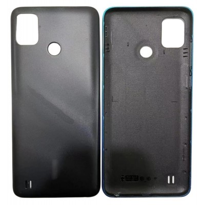 Back Panel Cover For Tecno Pop 4 Pro Black - Maxbhi Com