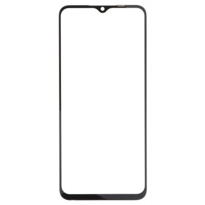 Replacement Front Glass For Oppo A57s Black By - Maxbhi Com