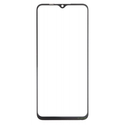 Replacement Front Glass For Oppo A57s Black By - Maxbhi Com