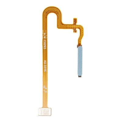 Fingerprint Sensor Flex Cable For Oppo A57s Blue By - Maxbhi Com