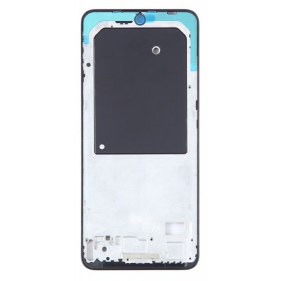 Lcd Frame Middle Chassis For Xiaomi Redmi Note 12 4g Black By - Maxbhi Com