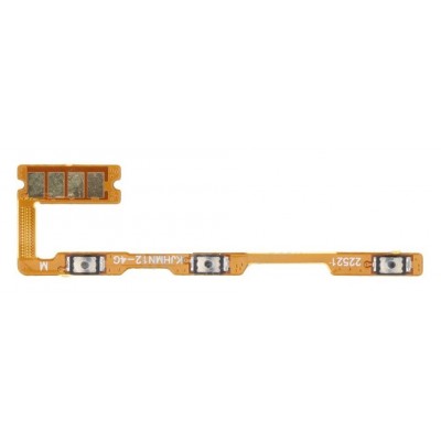 Power Button Flex Cable For Xiaomi Redmi Note 12 4g On Off Flex Pcb By - Maxbhi Com