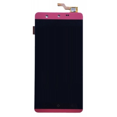 Lcd With Touch Screen For Kingzone N5 Pink By - Maxbhi Com