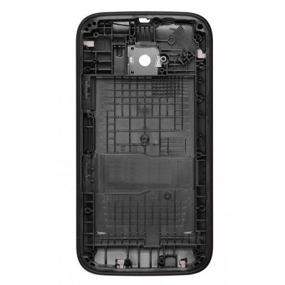 Back Panel Cover For Motorola Moto E Dual Sim 2nd Gen Black - Maxbhi Com