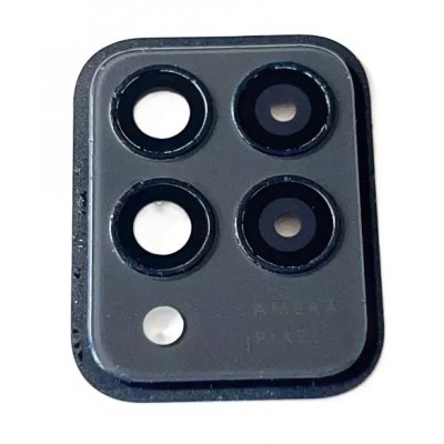 Camera Lens Glass With Frame For Tmobile Revvl 6 Pro White By - Maxbhi Com