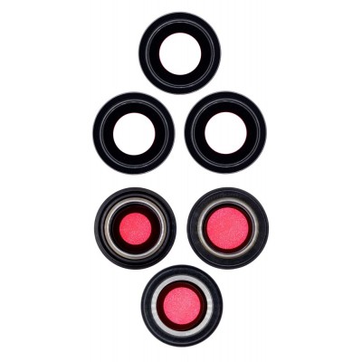 Camera Lens Glass with Frame for Apple iPhone 12 Pro Max Grey