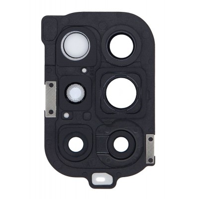 Camera Lens Glass With Frame For Oneplus 9r 5g Blue By - Maxbhi Com